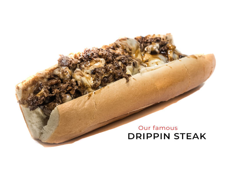 The Drippin Steak Cheesesteak